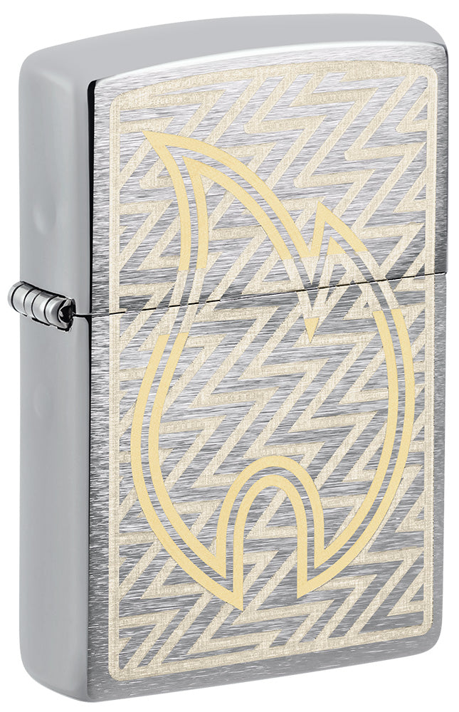 Zippo zapalovač 21967 Tread Flame Design