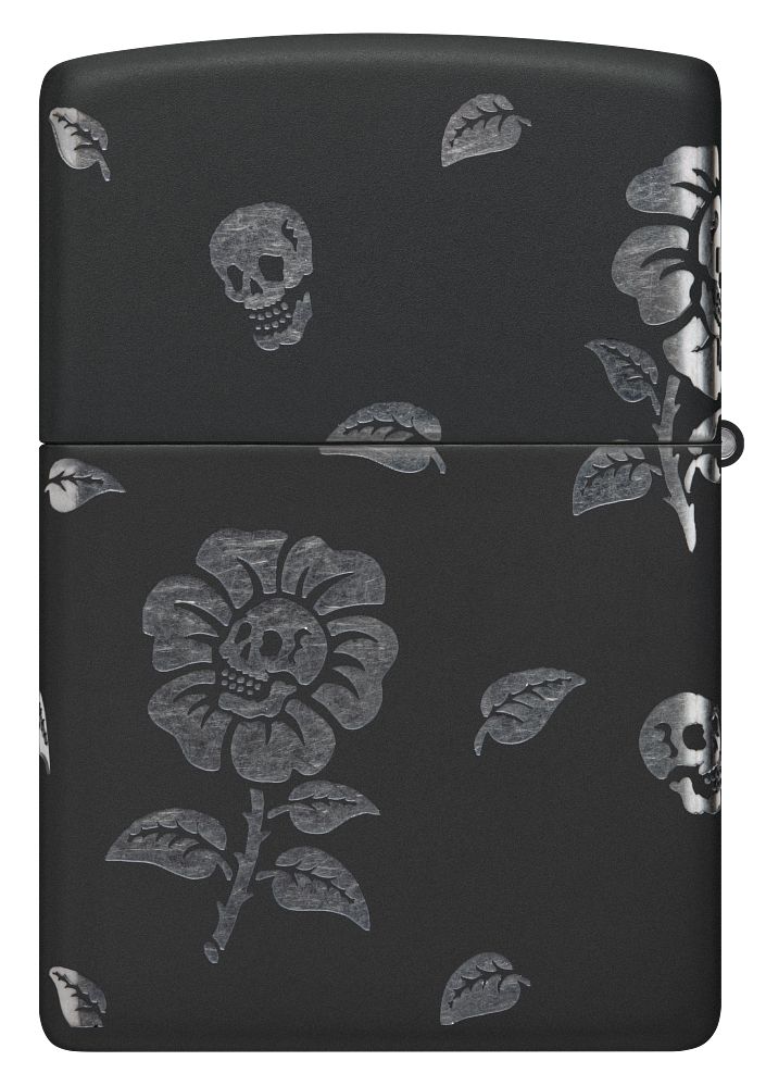 Zippo zapalovač 26199 Flower Skulls