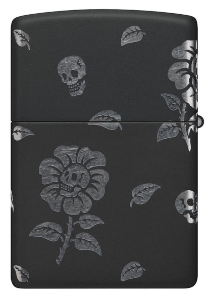 Zippo zapalovač 26199 Flower Skulls