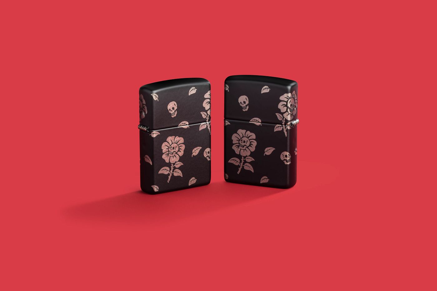 Zippo zapalovač 26199 Flower Skulls