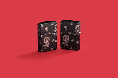 Zippo zapalovač 26199 Flower Skulls