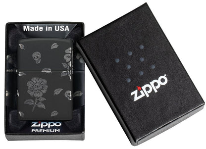 Zippo zapalovač 26199 Flower Skulls