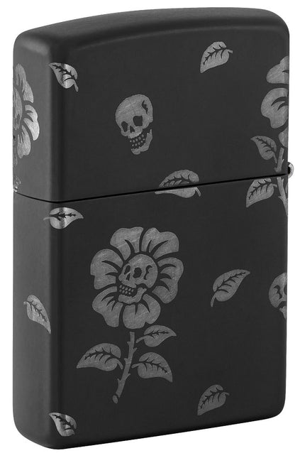 Zippo zapalovač 26199 Flower Skulls