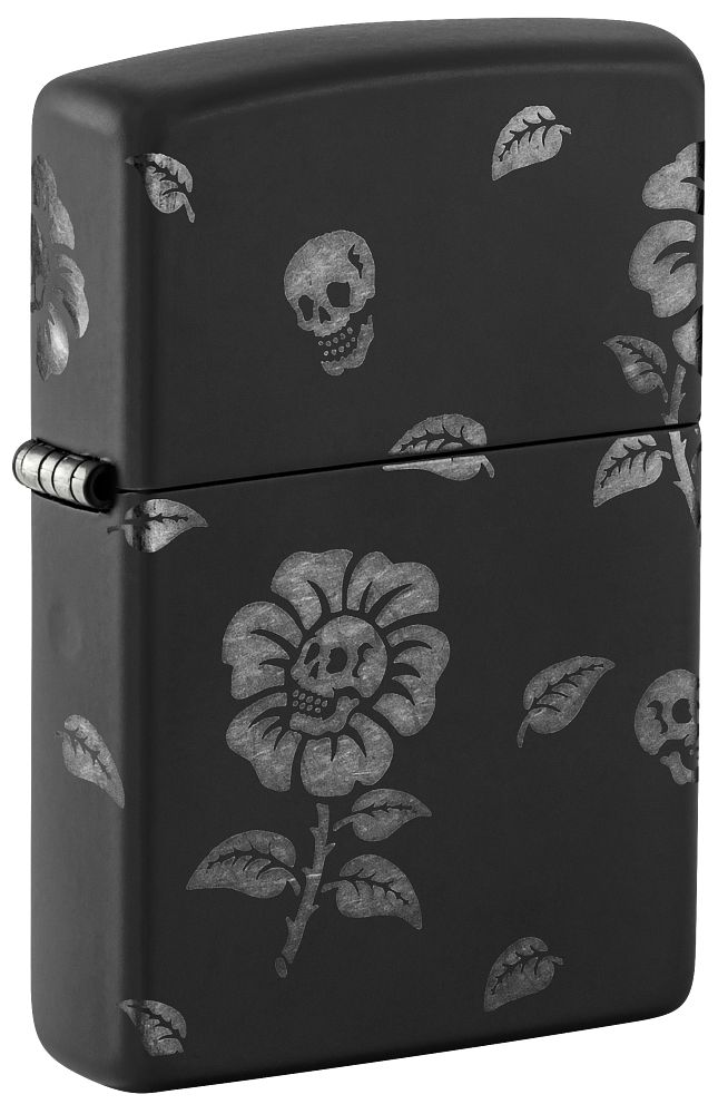 Zippo zapalovač 26199 Flower Skulls