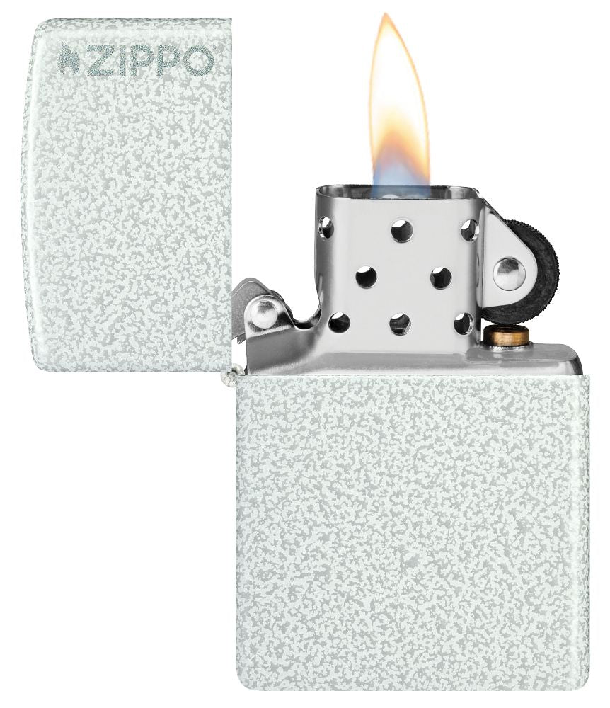 Zippo zapalovač 26206 Glacier Zippo Logo
