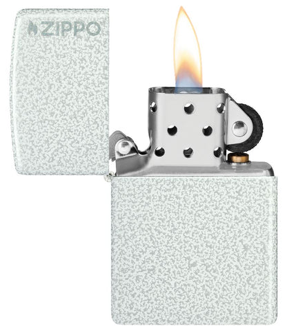 Zippo zapalovač 26206 Glacier Zippo Logo