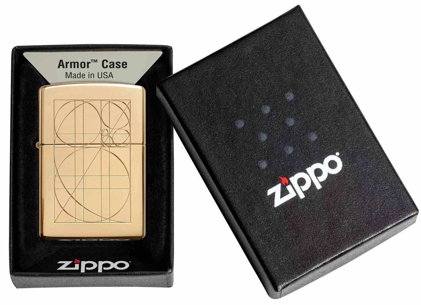 Zippo zapalovač 24014 Armor® Golden Ratio