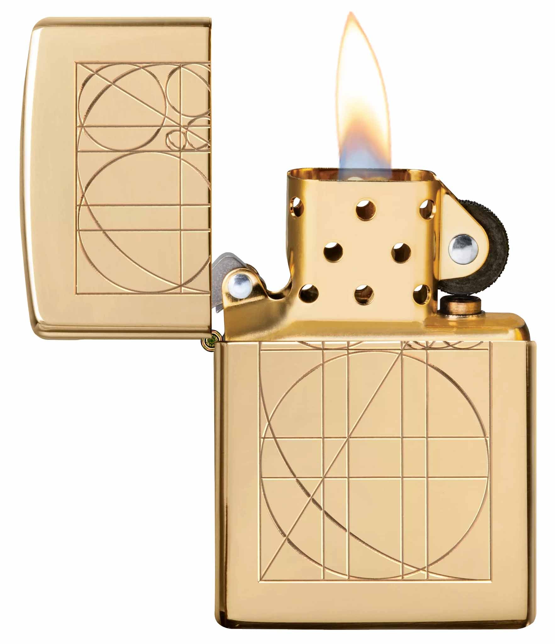 Zippo zapalovač 24014 Armor® Golden Ratio