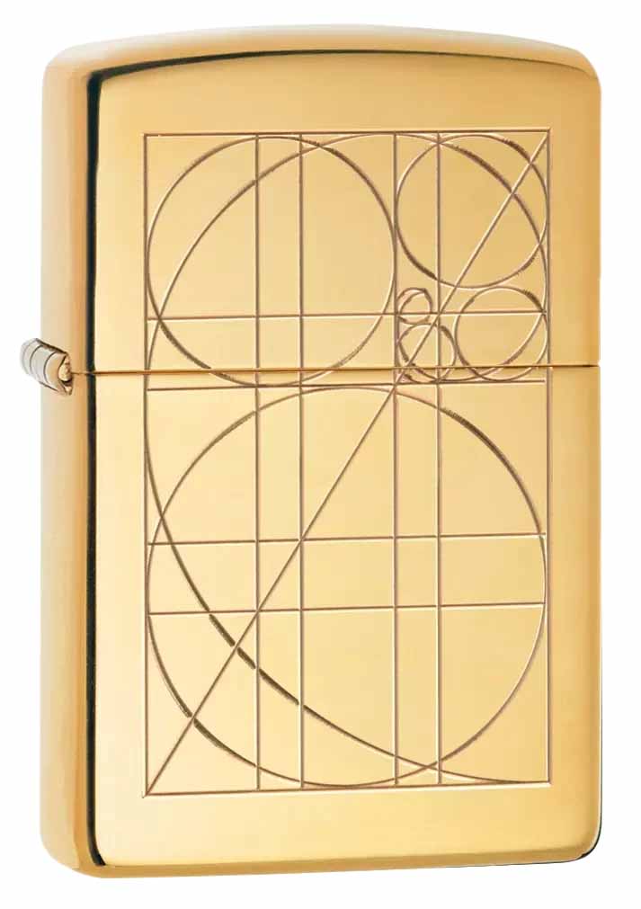 Zippo zapalovač 24014 Armor® Golden Ratio