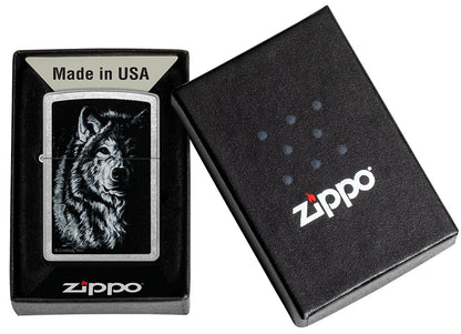 Zippo zapalovač 25661 Lindsay Kivi Shadow Wolf