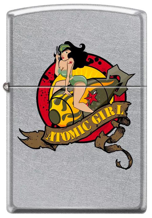 Zippo zapalovač 25663 Atomic Girl