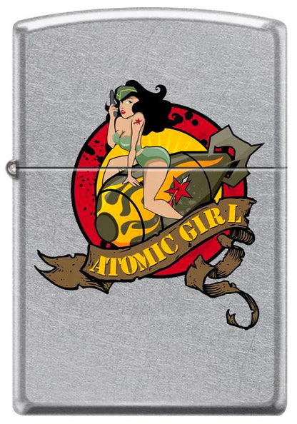 Zippo zapalovač 25663 Atomic Girl