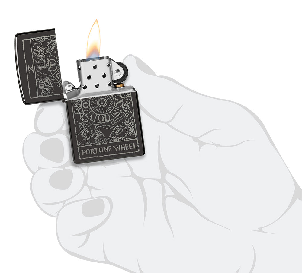 Zippo zapalovač 66006 Wheel of Fortune Design