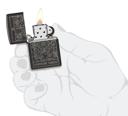 Zippo zapalovač 66006 Wheel of Fortune Design