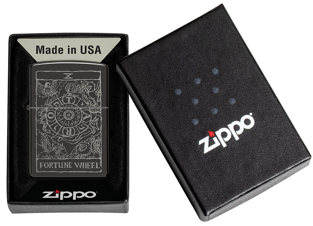 Zippo zapalovač 66006 Wheel of Fortune Design