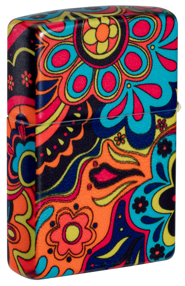 Zippo zapalovač 66008 Flower Power Design