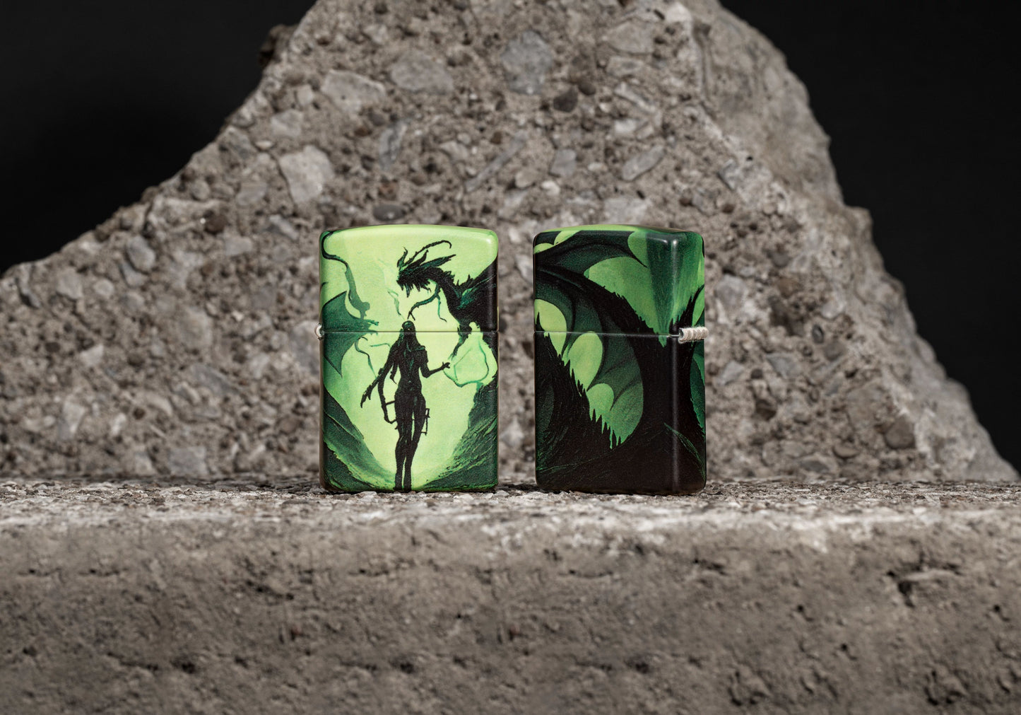 Zippo zapalovač 66011 Glowing Dragon Design