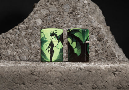 Zippo zapalovač 66011 Glowing Dragon Design