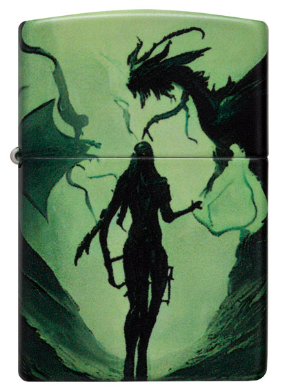 Zippo zapalovač 66011 Glowing Dragon Design