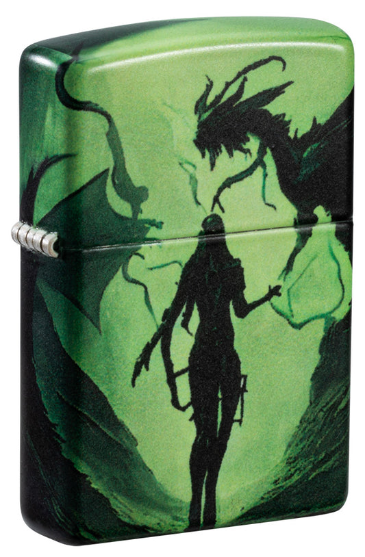 Zippo zapalovač 66011 Glowing Dragon Design