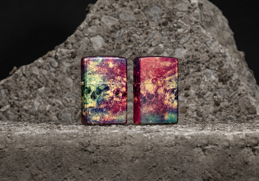 Zippo zapalovač 66012 Galaxy Skull Design