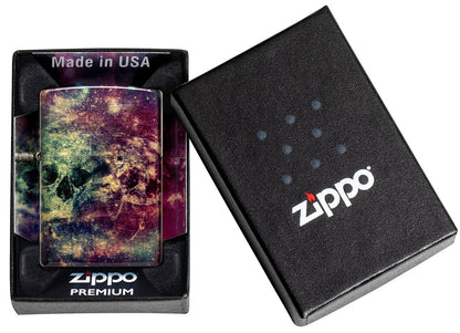 Zippo zapalovač 66012 Galaxy Skull Design