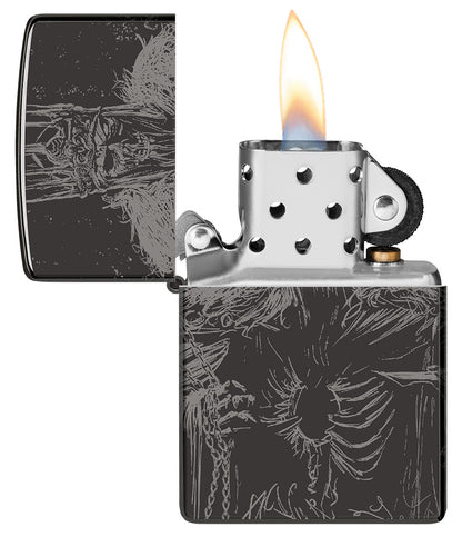 Zippo zapalovač 66013 Skull King Design