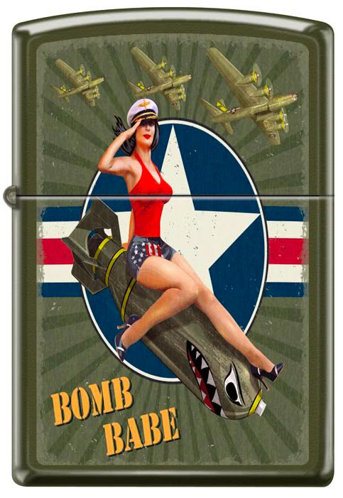 Zippo zapalovač 66015 Bomb Babe