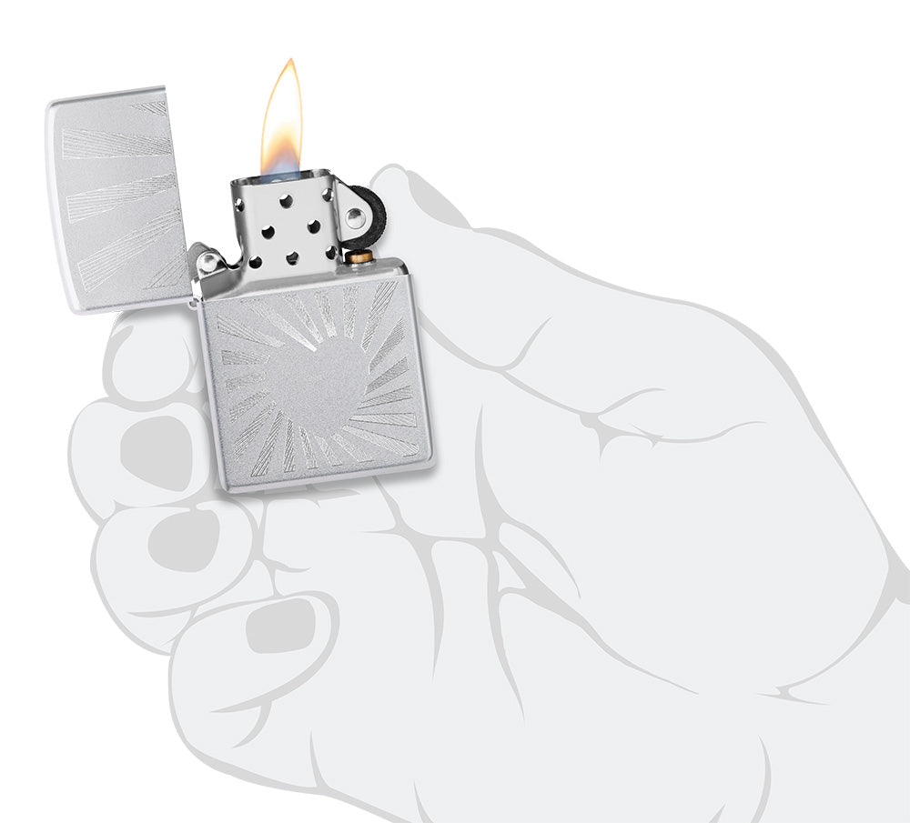 Zippo zapalovač 20974 Love Radiates Design