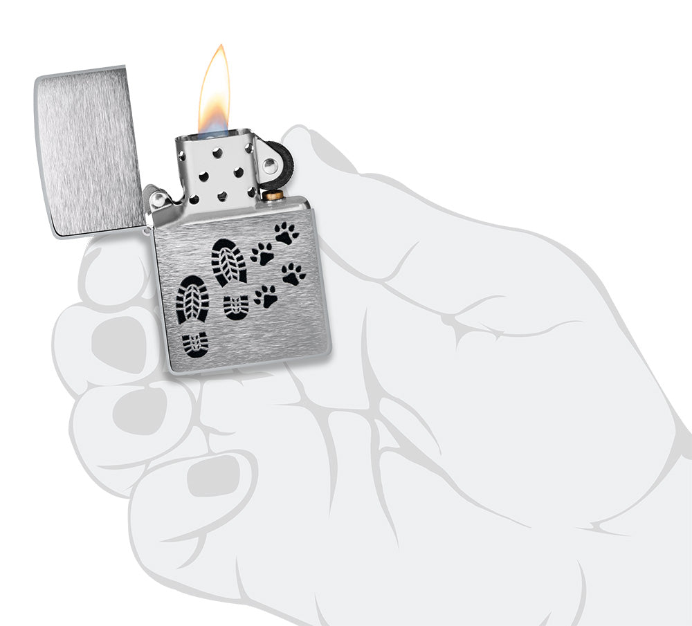 Zippo zapalovač 21971 Footprints Design