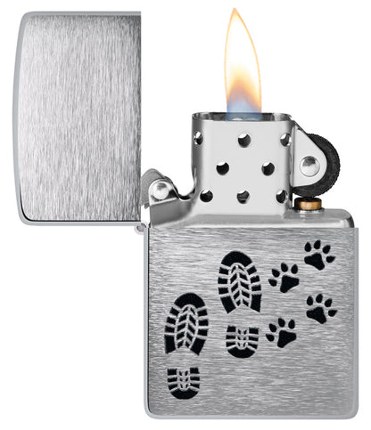 Zippo zapalovač 21971 Footprints Design