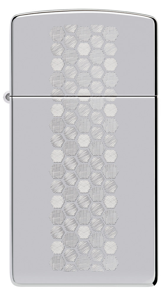 Zippo zapalovač 22109 Slim® Honeycomb Design