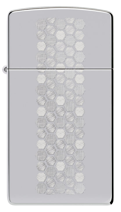 Zippo zapalovač 22109 Slim® Honeycomb Design