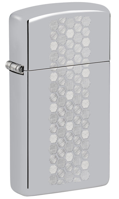 Zippo zapalovač 22109 Slim® Honeycomb Design