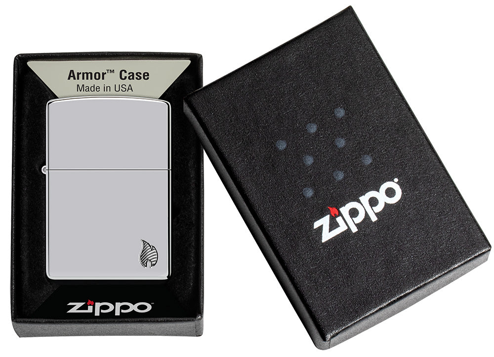Zippo zapalovač 22110 Armor® Chrome Flame Design