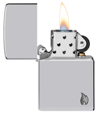 Zippo zapalovač 22110 Armor® Chrome Flame Design