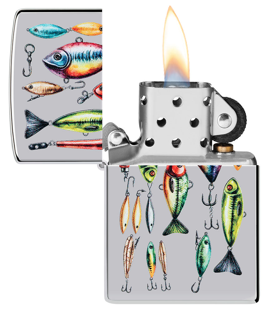 Zippo zapalovač 22111 Fishing Hooks Design