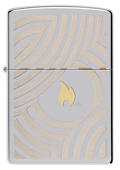 Zippo zapalovač 22112 Flame and Circles Design