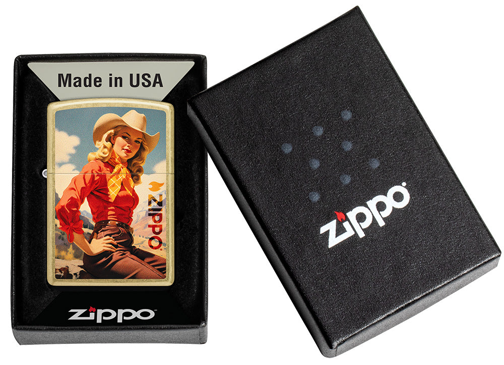 Zippo zapalovač 23014 Zippo Rancher Design