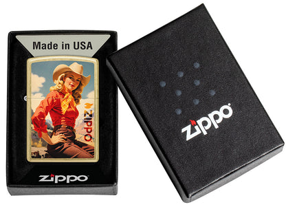 Zippo zapalovač 23014 Zippo Rancher Design
