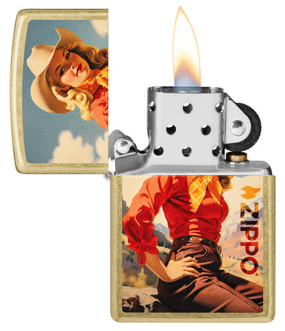 Zippo zapalovač 23014 Zippo Rancher Design