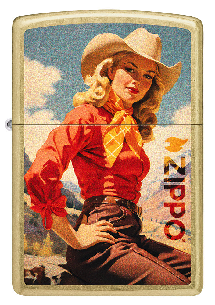 Zippo zapalovač 23014 Zippo Rancher Design
