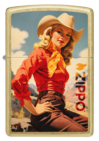 Zippo zapalovač 23014 Zippo Rancher Design