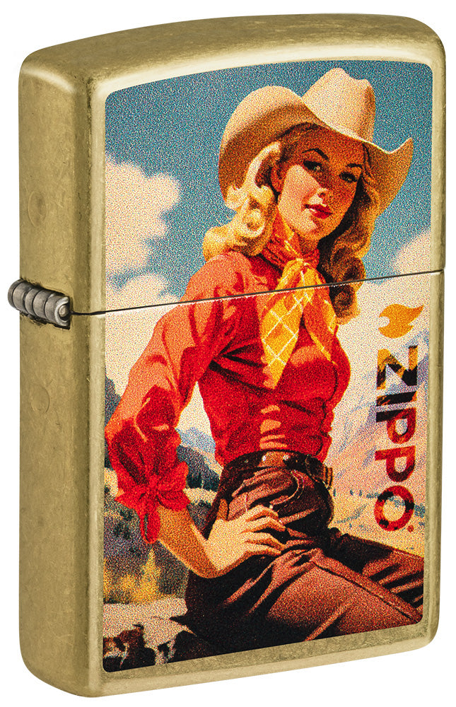Zippo zapalovač 23014 Zippo Rancher Design