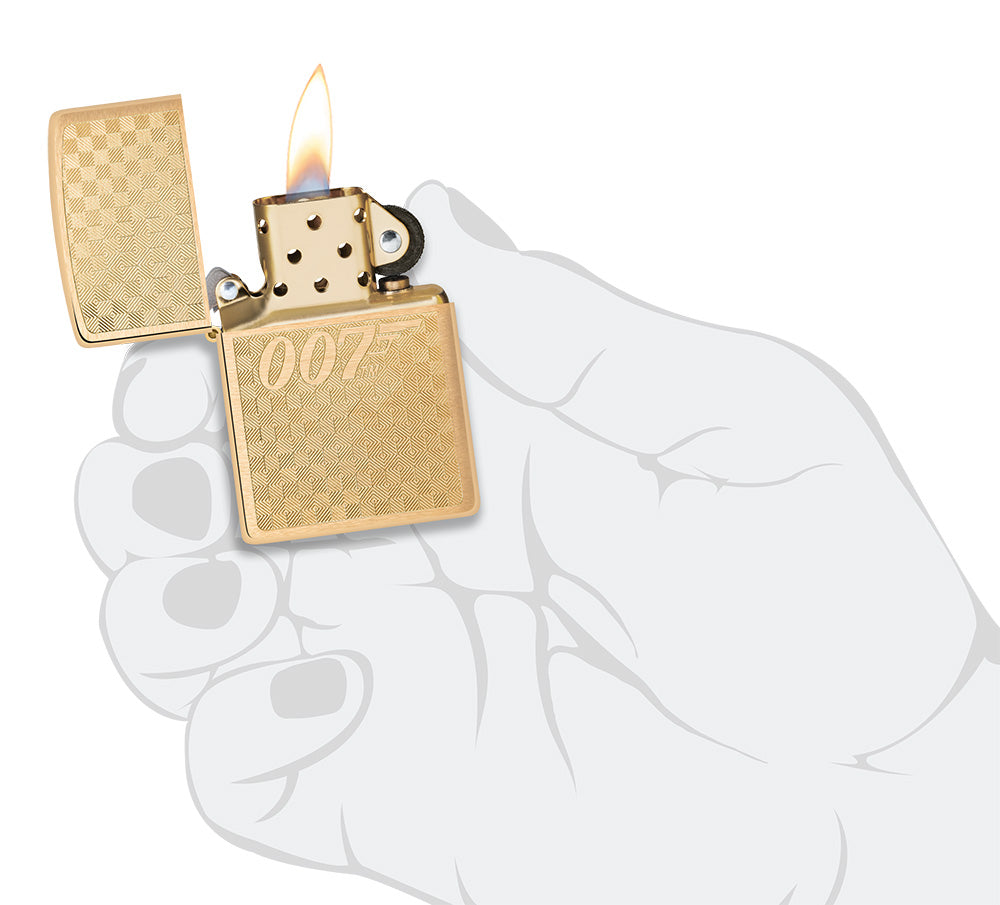 Zippo zapalovač 23015 James Bond 007™ Textured Design