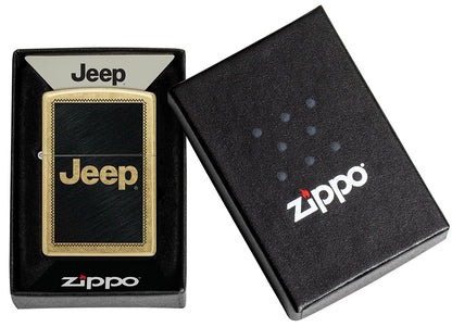 Zippo zapalovač 23016 Jeep Stamp Design