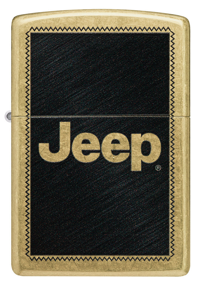 Zippo zapalovač 23016 Jeep Stamp Design