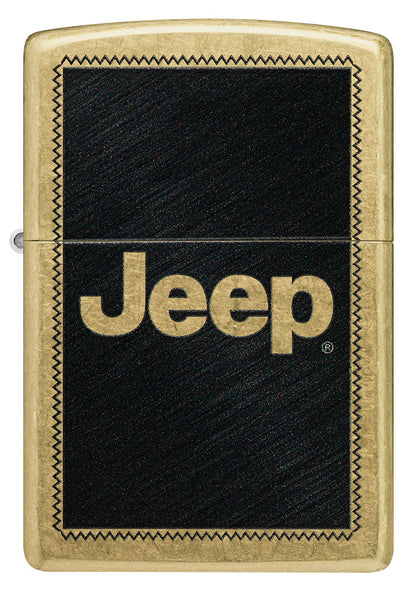 Zippo zapalovač 23016 Jeep Stamp Design