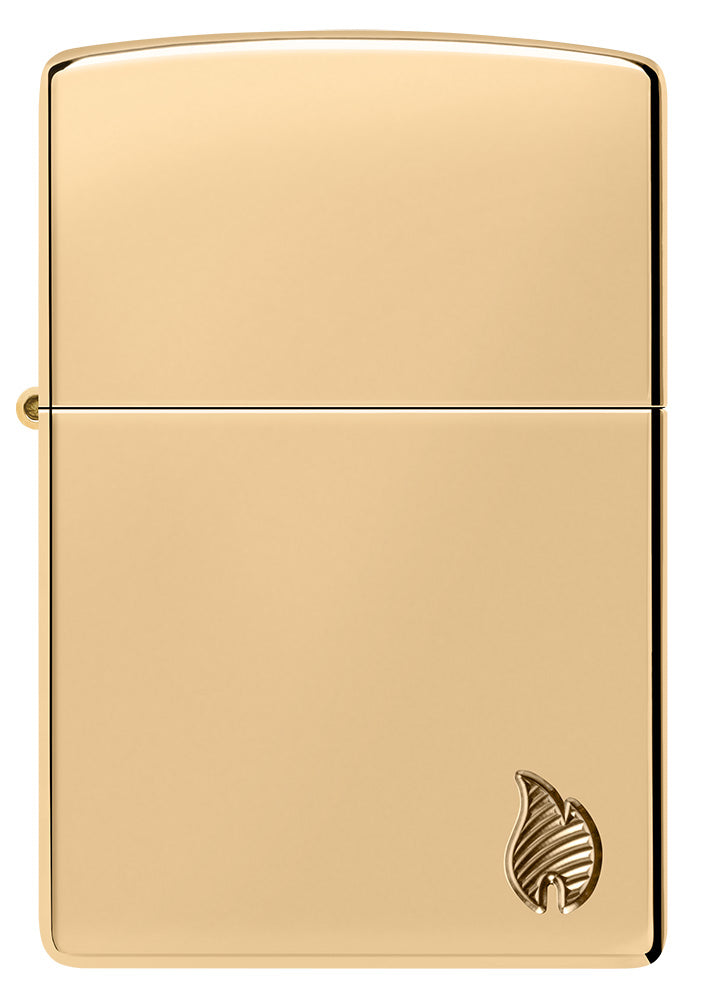Zippo zapalovač 24016 Armor® High Polish Brass Flame Design