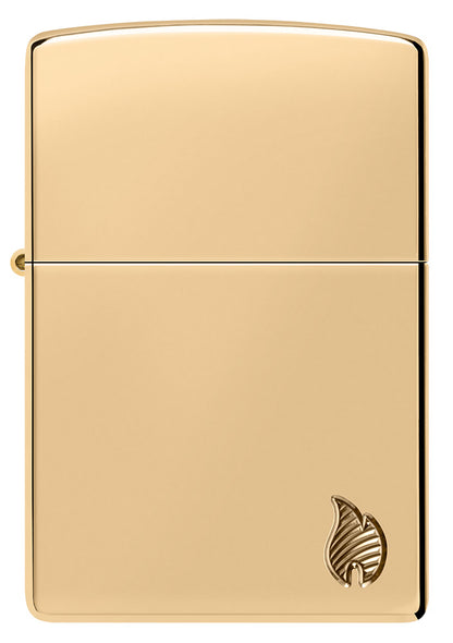Zippo zapalovač 24016 Armor® High Polish Brass Flame Design